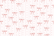 Lottie's Lace Pink Bows Set of 6, a Pattern Graphic by Amy Lynn Grover (Thumbnail 5 of 6)