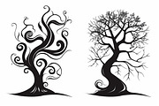 Tree Laser Cut Bundle | Decorative T, a Graphic by BIPLOB EXPERT (Thumbnail 6 of 11)
