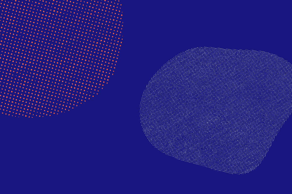Halftone Blob Textures, a Texture Graphic by GhostlyPixels (Photo 4 of 14)