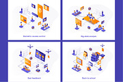 Isometric Concept Illustration Kit, a Templates & Theme by alexdndz (Thumbnail 3 of 26)