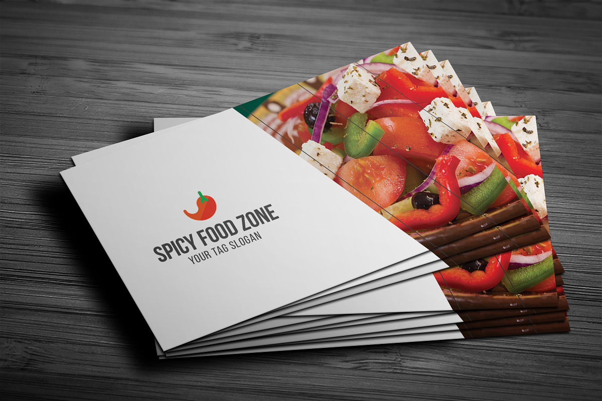 Restaurant Business Card, a Business Card Template by Helal Shop (Photo 2 of 3)
