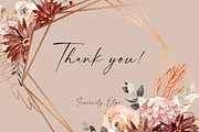 Burgundy Dahlia Fall Collection, an Illustration by Olga Koelsch (Thumbnail 16 of 16)