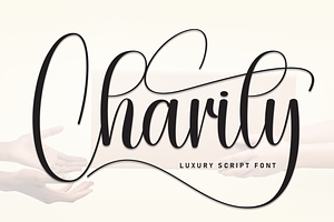 Charity Script Font