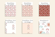 Hand-Drawn Boho Rainbow Patterns Set, a Pattern Graphic by Oksana Dovhopol Art (Thumbnail 10 of 32)