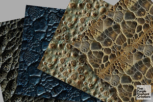 Alien Monster Skin Scales Texture