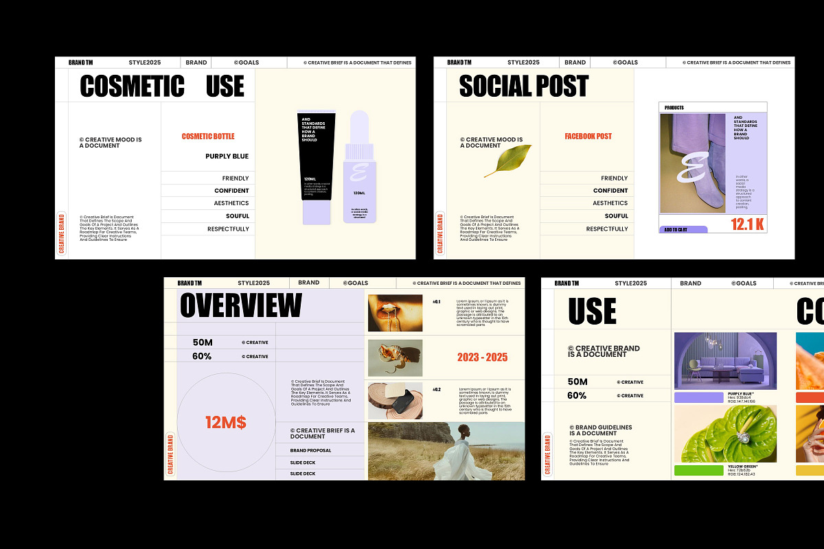 Complete Branding Pack / 4in1, a Presentation Template by Studio Industry (Photo 10 of 19)