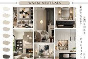 SW Warm Neutrals Home Paint Palette, a Presentation Template by CONCEPT COLORS (Thumbnail 3 of 9)