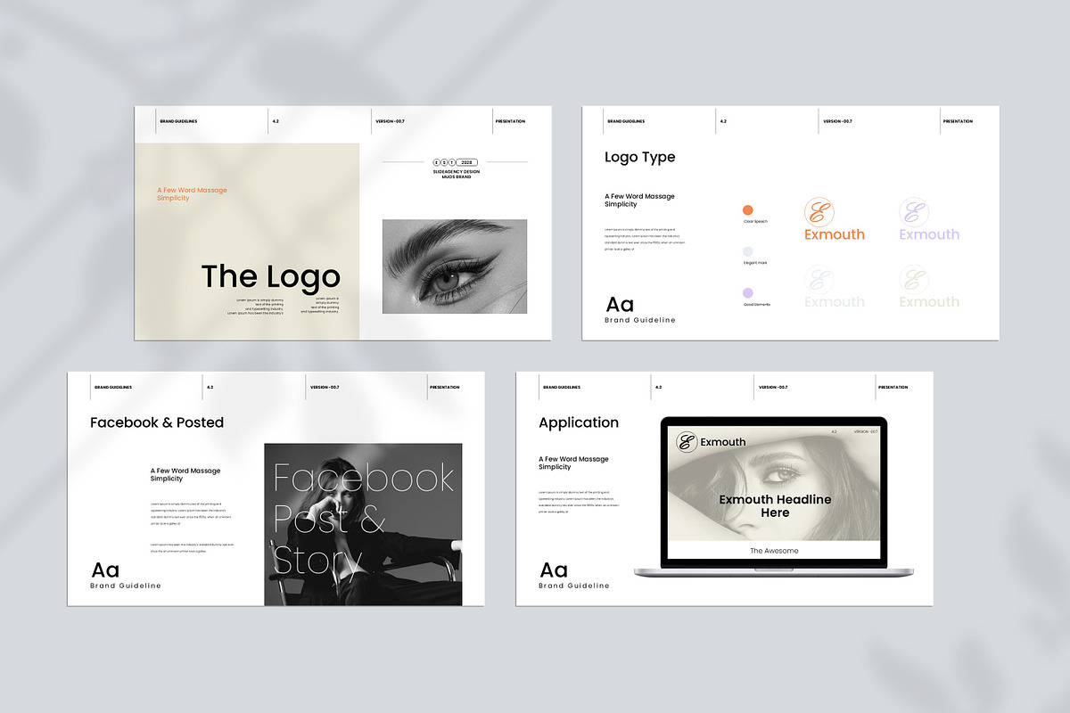 Brand Guidelines Presentation Templa, a Presentation Template by Slide-Agency (Photo 6 of 13)