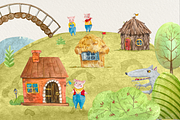 Fairy Tales Watercolor Bundle, an Education Illustration by Tati Bordiu (Thumbnail 10 of 16)