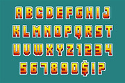 Original pixel alphabet, an Object Graphic by RevelStockart (Thumbnail 3 of 4)