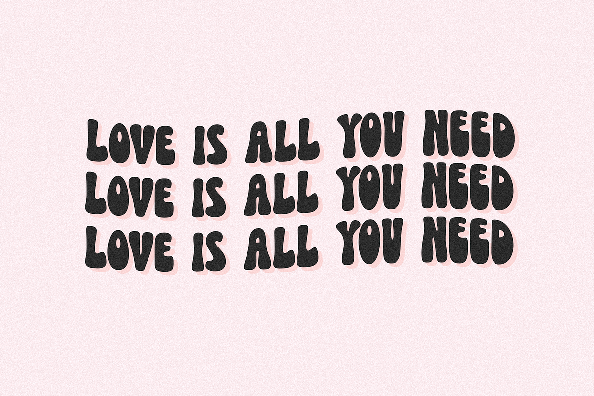 Lovedays | Retro Valentines Day Font, a Font by KA Designs (Photo 8 of 11)