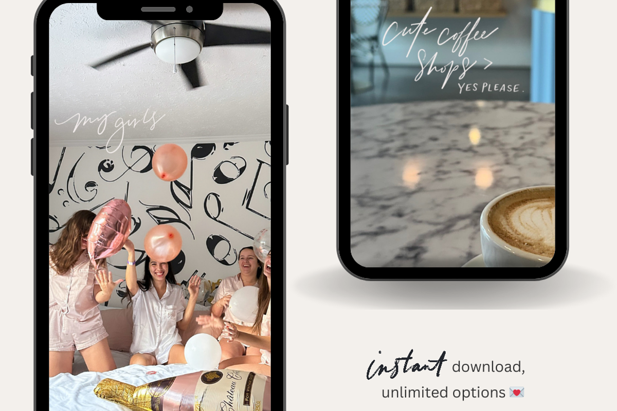 30 Everyday Instagram Story Stickers, a Decorative Illustration by Joyscript (Photo 5 of 7)