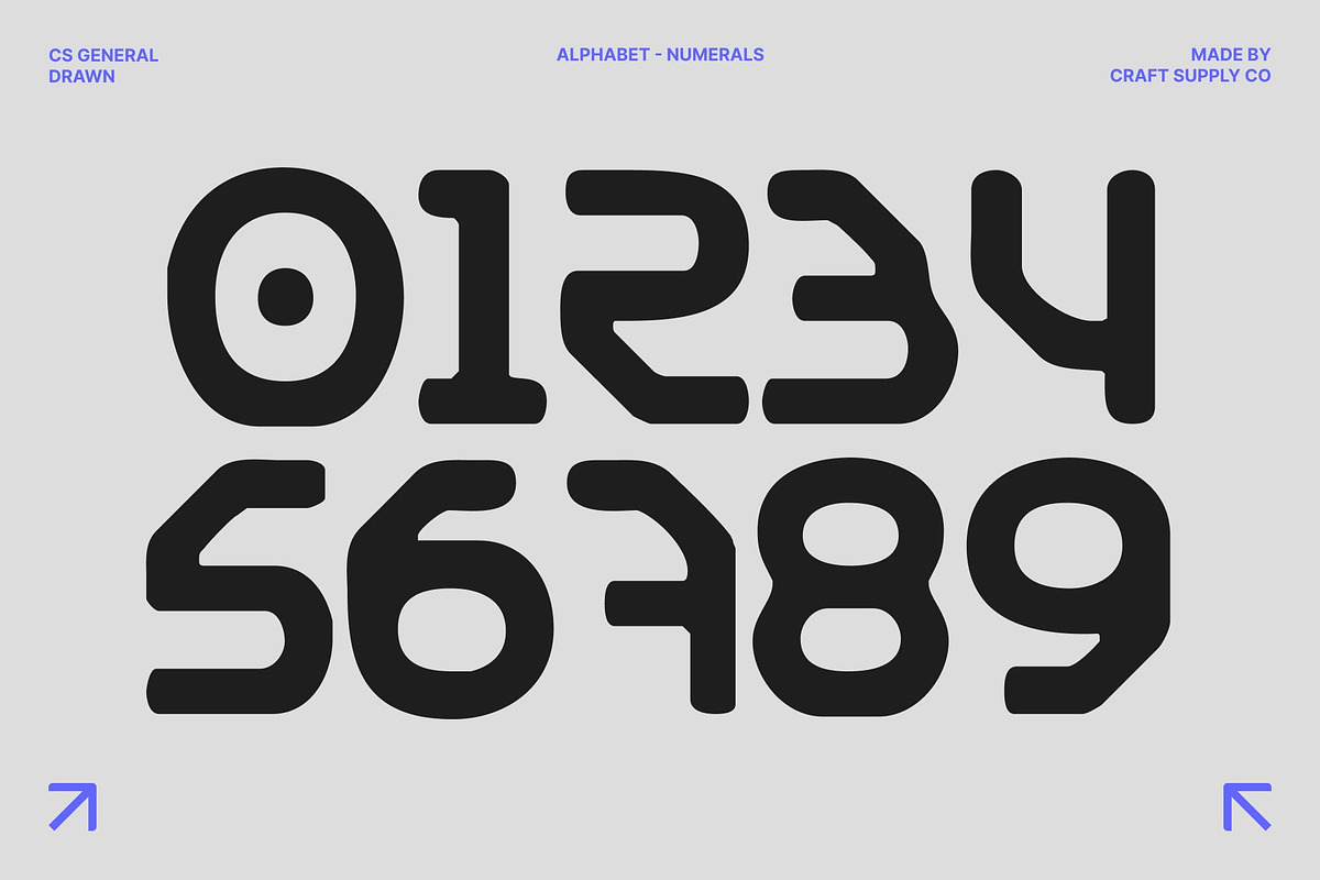 CS General Drawn, a Sans Serif Font by Craft Supply Co. (Photo 5 of 8)