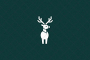 Geometric Deer Icon, an Animal Illustration by Vectorium Studio (Thumbnail 4 of 4)