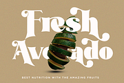 Avocado Sunday - Updated, a Serif Font by Absonstype (Thumbnail 6 of 13)