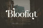 Bloofiqt, a Serif Font by Rishsketch (Thumbnail 1 of 13)