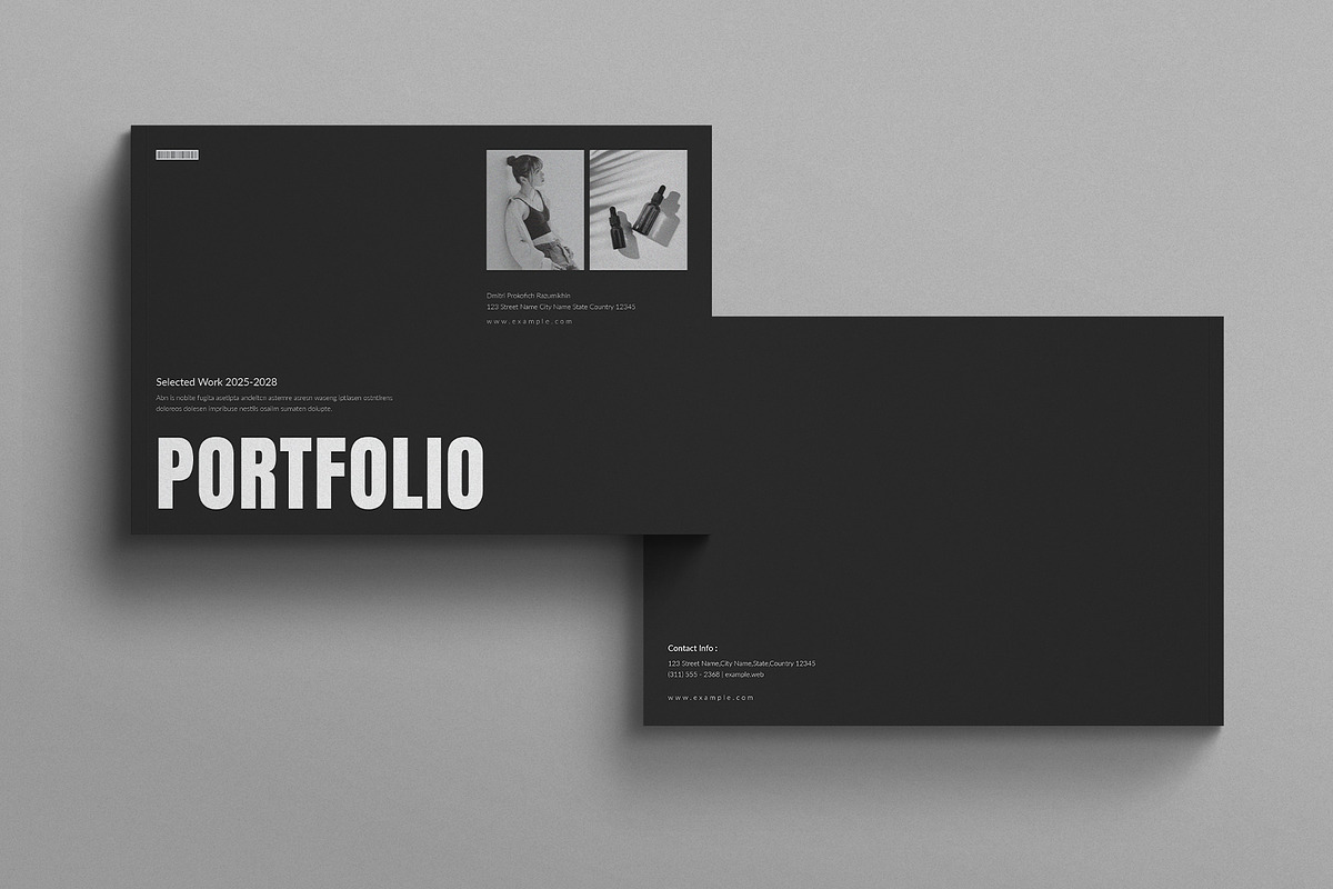 Creative Portfolio Template Landscap, a Brochure Template by E-Type (Photo 5 of 5)