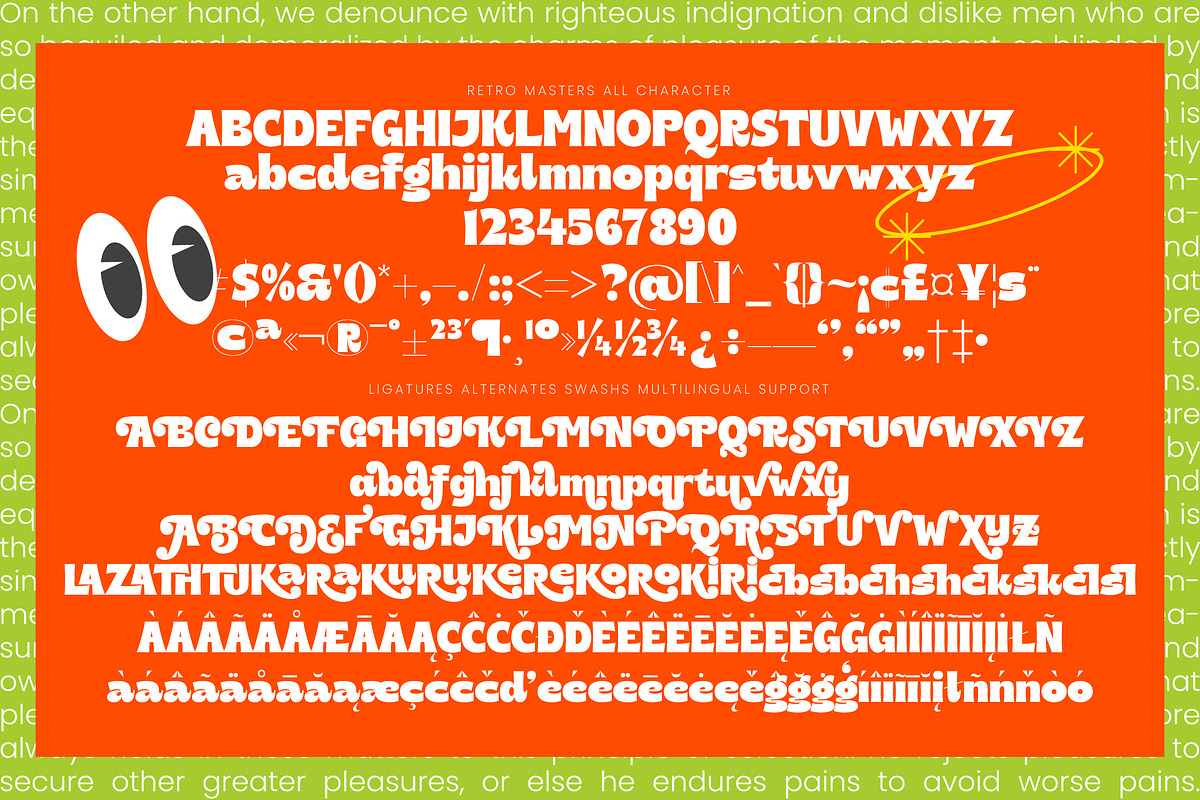 Retro Masters New Bold Display Sans, a Sans Serif Font by timelesstype.co (Photo 10 of 10)
