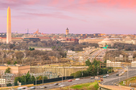 Washington, D.C. city skyline