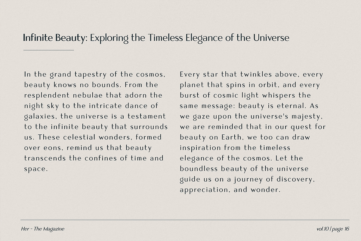 Infinita Sans - Elegant Typeface, a Sans Serif Font by HipFonts (Photo 8 of 10)