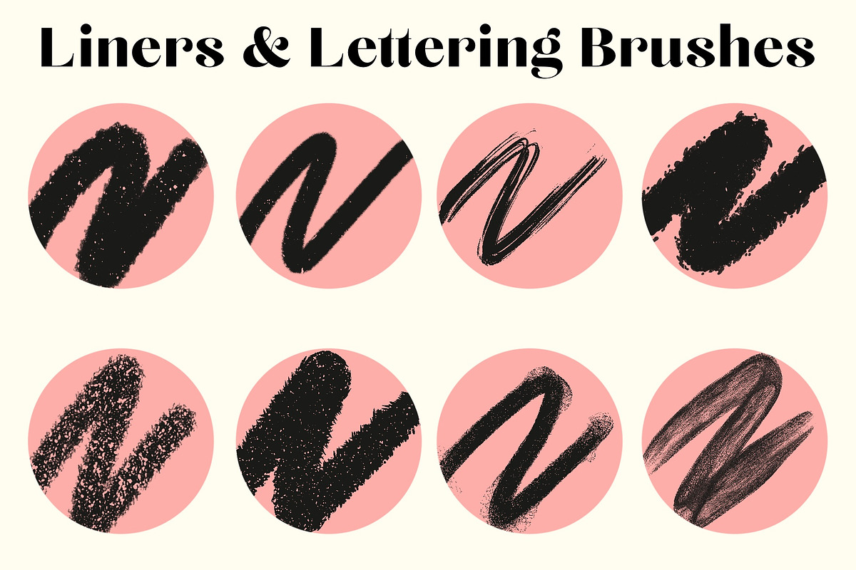 Procreate Floral Stamp Kit, a Brush Add-On by KJP Designs (Photo 2 of 11)