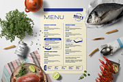 Vintage Food Menu, a Flyer Template by The Good Store (Thumbnail 3 of 5)