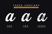 Buinton Rough - Two, a Script Font by Mika Melvas (Thumbnail 2 of 13)