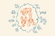 Summer Hand Drwan Illustrations, a Graphic by Anastasiya Klempach (Thumbnail 6 of 14)