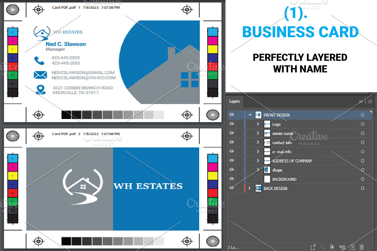 Real Estate Stationery Design, a Stationery Template by Design Fusion (Photo 2 of 4)