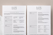 Simple Resume Design / Elaine, a Resume Template by This Paper Fox (Thumbnail 2 of 5)