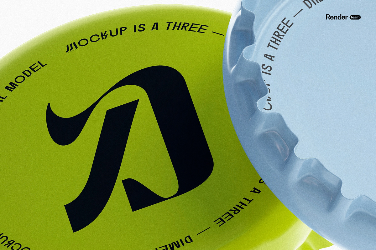 Soda / Beer Bottle Mockup Set, a Packaging Mockup by Renderteam (Photo 10 of 10)
