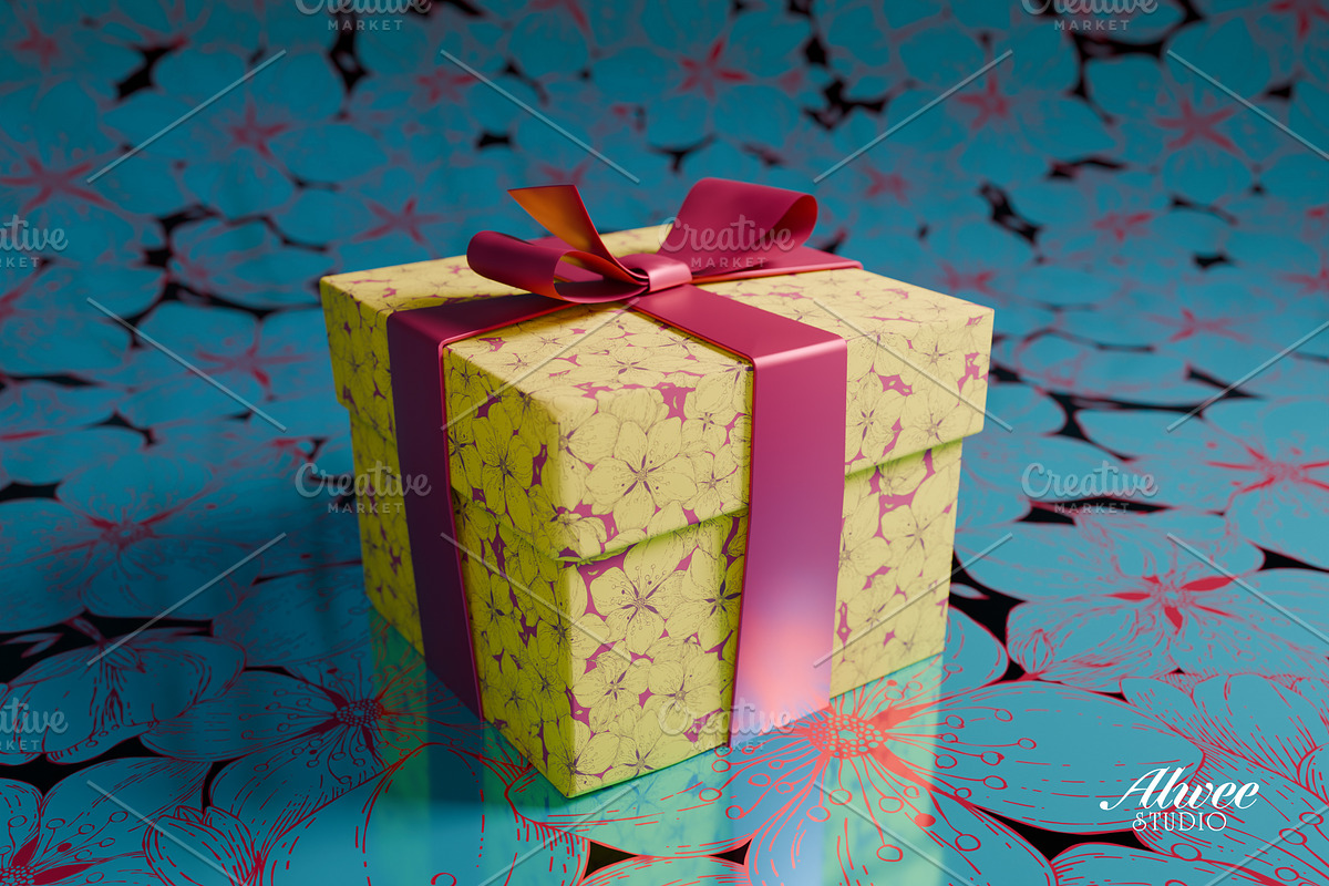 Hand-Drawn Sakura Blossom Pattern, a Pattern Graphic by Alwee Studio (Photo 10 of 10)
