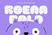 Roena - Bold Font, a Sans Serif Font by limitype (Thumbnail 1 of 10)