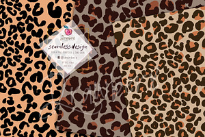 Leopard Print Surface Patterns 136