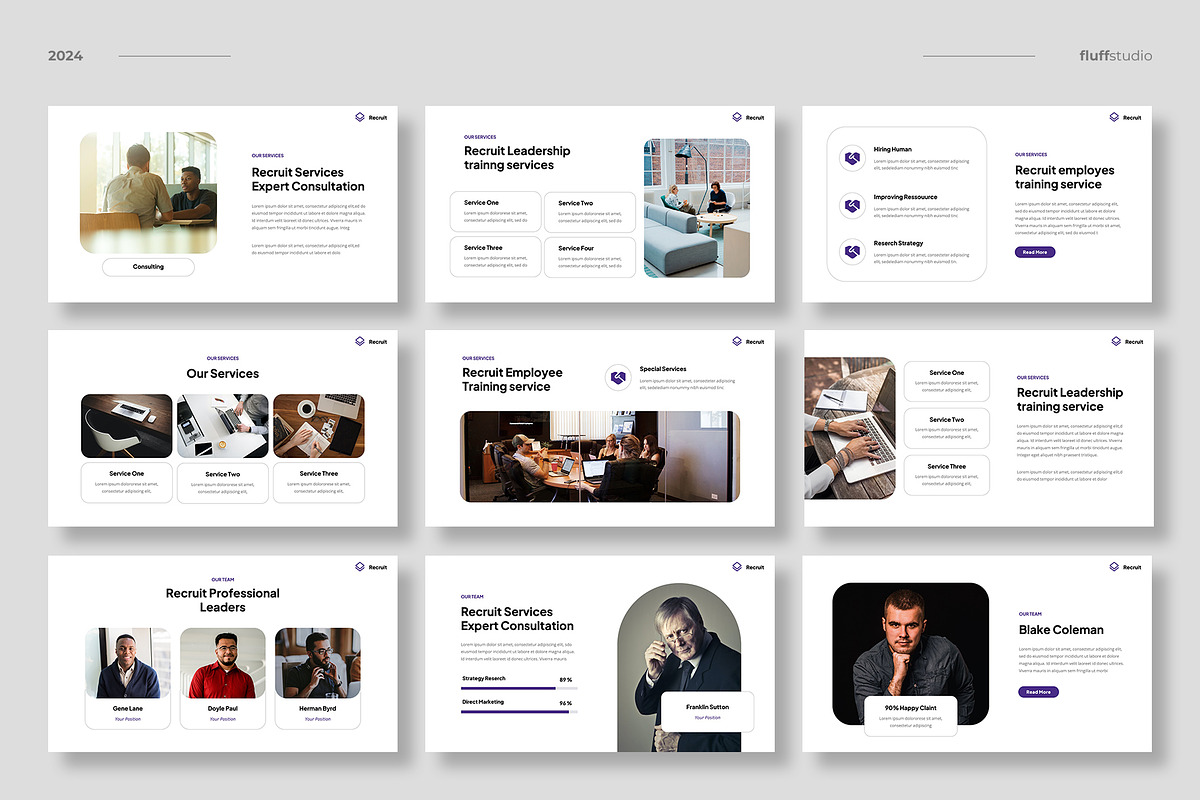 Human Resources Keynote Template, a Presentation Template by fluffstudio (Photo 3 of 5)
