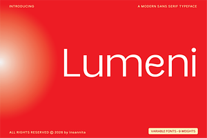 Lumeni Variable Font