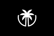 Vintage Retro Palm Tree Logo, a Branding & Logo Template by Buqancreative (Thumbnail 4 of 4)