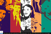 Duotone PoP Art Photoshop Actions, an Action Add-On by Vatdesign (Thumbnail 3 of 3)