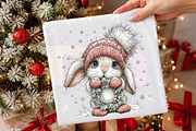 Christmas Woodland Animals Watercolo, a Transportation Illustration by Digital Artistic99 (Thumbnail 4 of 7)