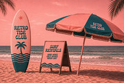 Pink Beach - Groovy Display Font, a Sans Serif Font by Gumrega Studio (Thumbnail 3 of 8)