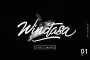 Windasa font, a Script Font by Emyself Design (Thumbnail 1 of 10)
