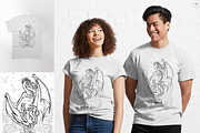 BESTIARY - Coloring Book, a Decorative Illustration by AntonPix Studio (Thumbnail 13 of 20)