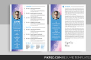 Resume CV Set, a Resume Template by graphicforest (Thumbnail 2 of 6)