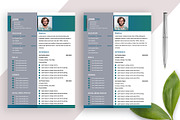Creative Resume/CV Template, a Resume Template by Annudesign (Thumbnail 5 of 8)