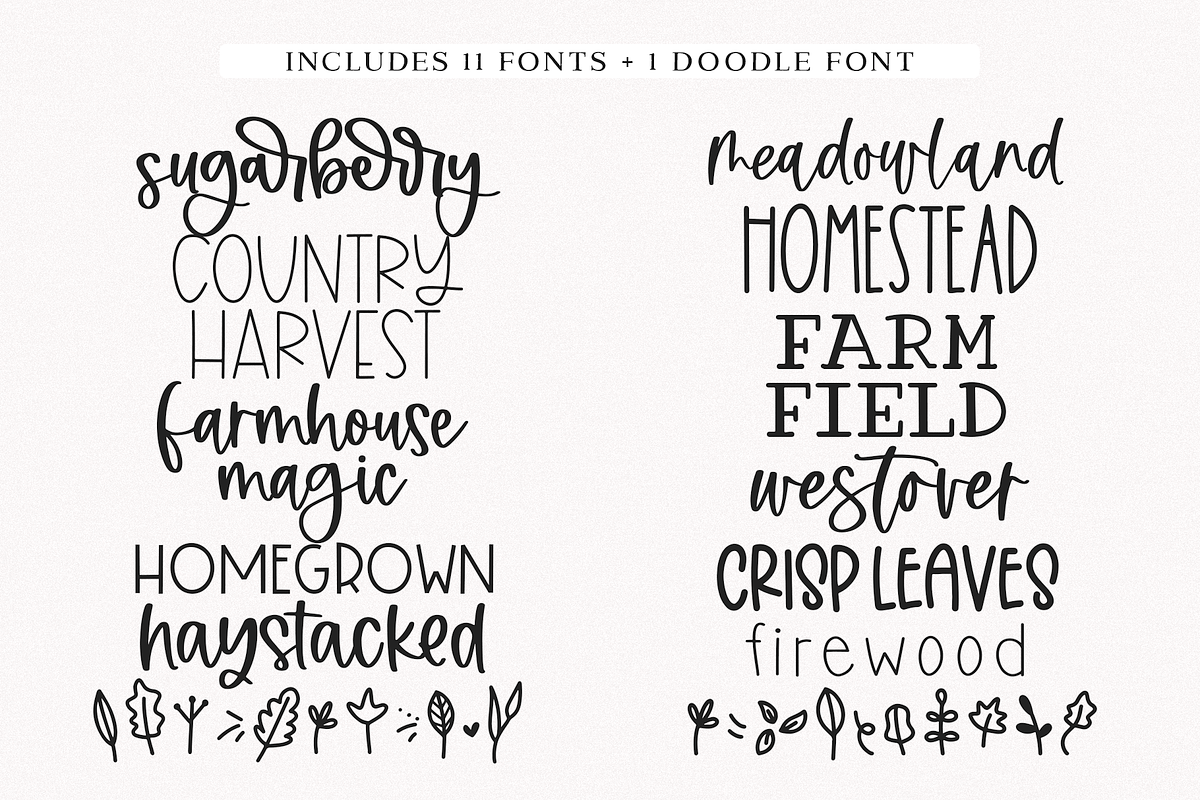 Farmhouse Font Bundle | Part Three, a Script Font by KA Designs (Photo 2 of 9)