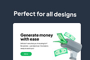 Money 3D Icon Pack, an Object 3D Model by Nate Studios (Thumbnail 4 of 6)