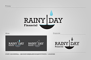 Rainy Day Financial, a Branding & Logo Template by UPDRAFT  (Thumbnail 3 of 3)