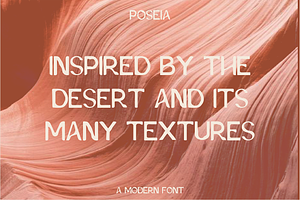 POSEIA FONT