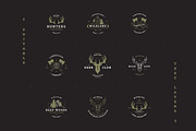 Vintage Badges vol 1, a Branding & Logo Template by blauananas (Thumbnail 2 of 9)