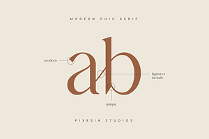 Westiga - Modern Luxury Serif Font